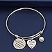 FUTOP Boss Gift Great Leaders Inspire Greatness in Others Keychain Thank You Gift for Supervisor, Mentor (Leader Bracelet)