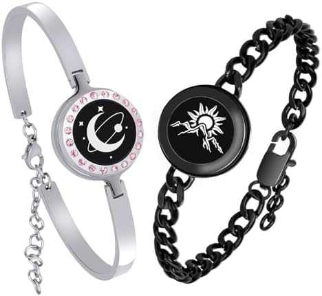 Amazon.com: EAOYAO Long Distance Touch Bracelets,Vibration & Light