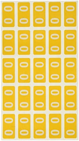SMEAD COMPATIBLE ETSN-ADU Etsn Color Code Label, Permanent, Numeric 1" x 1/2", Assorted Colors, 250 per Pack, 10 Packs per Set (Pack of 100)