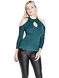 G by GUESS Women's Meralda Keyhole Sweater