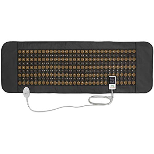 UTK Full Body Tourmaline Infrared Heating Pad, Large Far Infrared Therapy Heat Mat for Pain