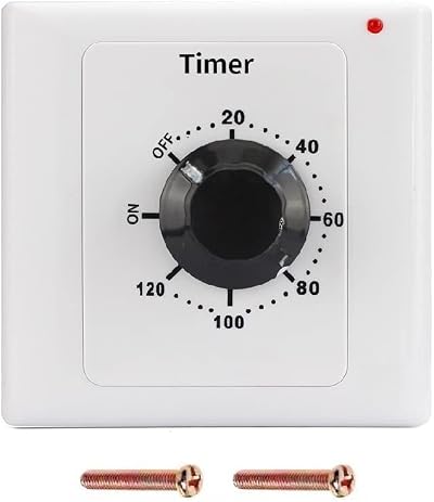 Switian 220V 15A 120 Min High Power Pump Mechanical Timer Time Switch Countdown