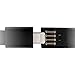 xhorizon TM ZA5 Fashion Wristband Bracelet Style Cord TPE Flat 8 Pin USB Data Sync Charging Lightning Cable for iPhone 6 6 Plus iPhone 5 5S 5C iPad Nano - Black