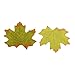SunAngel Artificial Maple Leaves, Autumn Fall Leaves Bulk Assorted Mixed Garland Wedding House Decorations (150pcs, Green)
