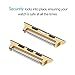 Apple Watch Adapter, Oittm Stainless Steel Apple Watch Band Connection Adaptor with Screwdriver Tools for Apple Watch & Sport & Edition (Gold 38mm)