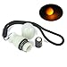 SecurityIng 1Pc Underwater Strobe Signal Light Scuba Night Dive Marker LED Flashy Safety Lamp Firefly Diving Beacon Beam 200M Underwater 200 Hour Duration with Battery
