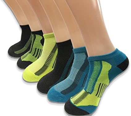 Boys Athletic Sport Socks Cotton Crew Lots Color 12 Pairs