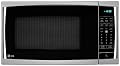 LG LCRT1510SV 1.5 Cu Ft Counter Top Microwave Oven With True Cook Plus and EZ Clean Oven, Silver Color