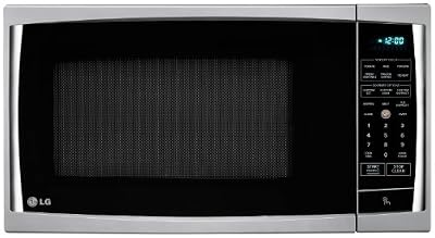 LG LCRT1510SV 1.5 Cu Ft Counter Top Microwave Oven With True Cook Plus and EZ Clean Oven, Silver Color