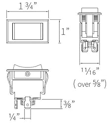 Trailer Power Jack Switch Replacement for LCI