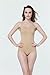 MISSALOE Women Seamless Basic Shapewear Mid-Thigh Bodysuit Comfort Bodyshaper