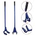 Yaheetech Pallet Buster Tool Pallet Pry Bar Gear Pry Bar Rack - Pallet Breaker Deck Wrecker Demolition Crowbar 44in Blue