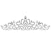 Coco & Ella Decorations Kit-Bridal Shower Supplies | Sash For Bride, Rhinestone Tiara, Veil, Bagi18