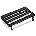 Donner Guitar Pedal Board Case DB-5 Disassembled Aluminium Pedalboard 20'' x 11.4'' x 4'’ with Bag Cable