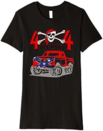 Womens Extreme 4X4 Truck Off Road Jacked Up Truck T-Shirt Large Black