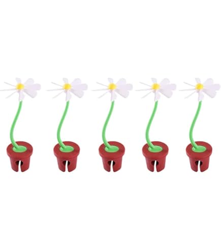 2-Pack Silicone Daisy Steam Releaser & Lid Holder – Spill-Proof Pot Cover For Cooking, Instant Pot