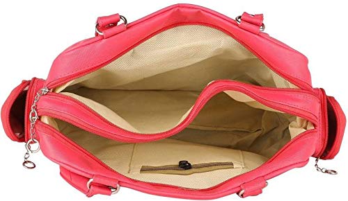 bizarre vogue women's stylish handbag (pink, bv1015)