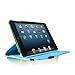 Fintie Rotating Case for iPad Mini 3/2 / 1-360 Degree Rotating Smart Stand Protective Cover with Auto Sleep/Wake for iPad Mini 1 / iPad Mini 2 / iPad Mini 3, Crocodile Turquoise