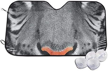 OLYIE Tiger's Gaze Auto Windwhield & Side Sun Shades for Car Auto (Sedan Truck SUV Van) - Accordion Style