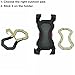 ODIER Bike Phone Mount Bicycle Motorcycle Cell Phone Mount Holder for 3.5In to 7In Smart Phone Fits iPhone 6 Plus Samsung Galaxy S6 S7 Note 5 for Yeti Time GT Trek MTB Road Bikes (Black)