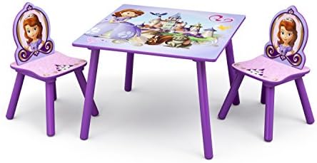 sofia the first table and chair set