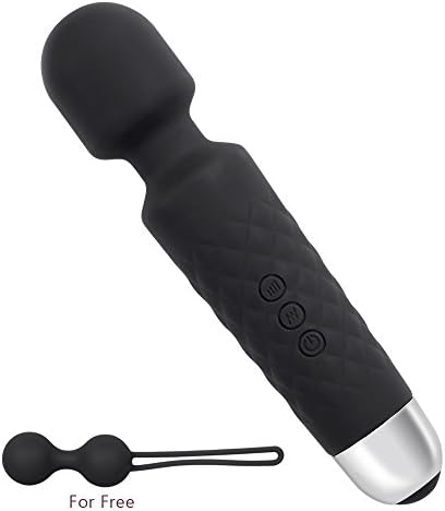 Back Massager for Women, Waterproof Vibrating Wand Massager Electric Relaxation Massager 8 Mode Personal Massager for Back Neck Shoulder and More