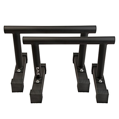 RAMASS Parallele Calisthenics, Gymnastics, Fitness, Free Body for Men and Women, Steel Alloy