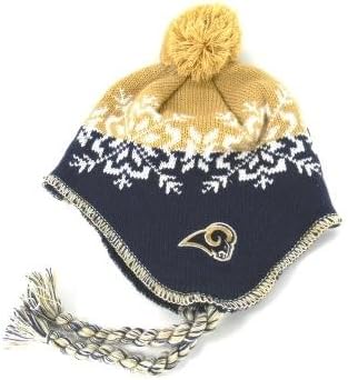 St. Louis Rams Womens Tassel Beanie 