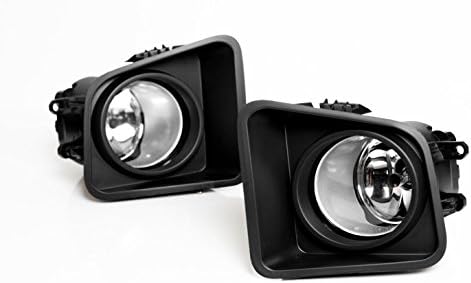 Bear Claw 2014, 20015, 2016 Toyota Tundra Fog Lights, Clear 14, 15, 16 with Bezel Front Bumper Section
