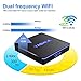 TV Box Android 8.1 TV Box Amlogic S905W Quad-core Cortex-A53 64 bits 2GB RAM 16GB ROM 3D 4K 2.4GHz/5GHz Dual Band WiFi Bluetooth 4.2 Ethernet Player