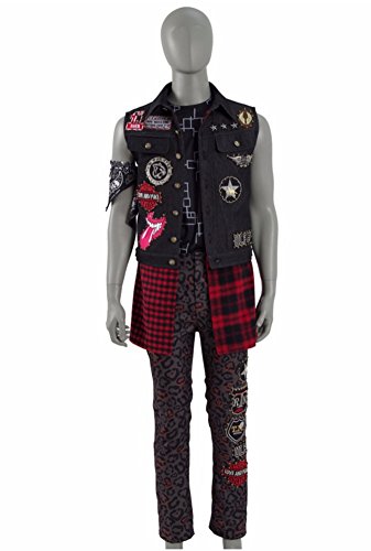 Xiao Maomi Black Waistcoat Jacket Suit Halloween Cosplay Costume