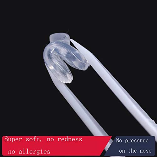 BEHLINE Premium Quality 5 Pairs 14mm Soft Silicone Air Chamber Push-in Eyeglass Nose Pads