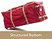 Covermates Keepsakes Christmas Tree Rolling Cinch Bag - Superior Protection - Padded Handles - Holiday Storage, Red