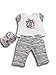 American Girl Bitty Baby Bitty Kitty Pajamas for 15