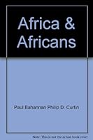 Africa and Africans B0006DYPVQ Book Cover