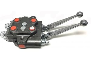 Cross Manufacturing Sba22 Double Spool Directional Control Valve, Ba211Aag3Ea0