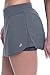 Penn Women's Active Skorts: Wide Band, Low Rise Tennis or Golf Skirt with Shorts,Dim Grey,Large