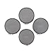 Cake Boss Novelty Bakeware 4-Piece Nonstick Mini Springform Pan Set, Gray