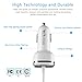 Moto Z / Moto Z Droid / Moto Z Play / Moto Z Force Car Charger, AnoKe USB-C 3.4A / 17W Rapid Dual Quick Car Charger Adapter with Coiled USB Cable For Motorola Type C Car Charger - White