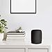 Mrount Silicone Anti-Slip Pads Shock Proof Coaster HomePod, Perfect Match Apple Home Pods (Black, 1)
