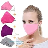 Activated Carbon Filter Anti Dust Face Mouth Mask, WITERY Warm Anti Dust Mask Anti-fog Mask Antibacterial Activated Carbon Filter Adjustable Earloop Mouth Mask Face Masks for Men Women