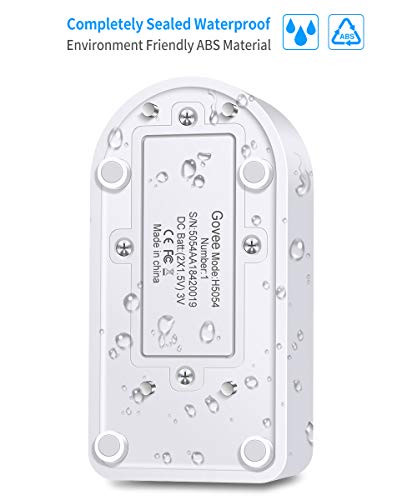 image for MINGER 2 Pack B5054001 Water Leak Detector, Govee Wireless Water Senso