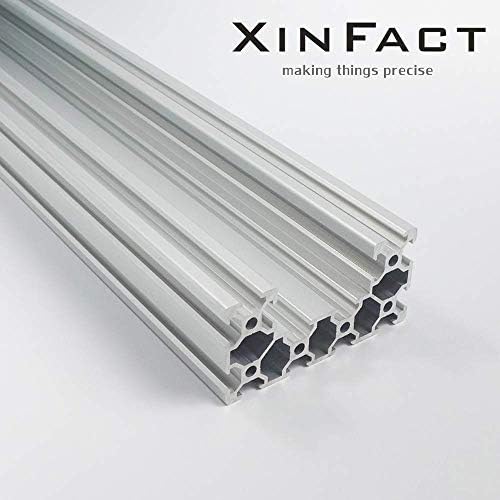 AiCheaX - C Beam Linear Rail 4080 Clear Anodized for OX CNC,Aluminium Profile