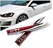 VW POLO GOLF GTI 4 5 6 7 MK4 MK5 MK6 MK7 Metal Side Wing Fender Badge