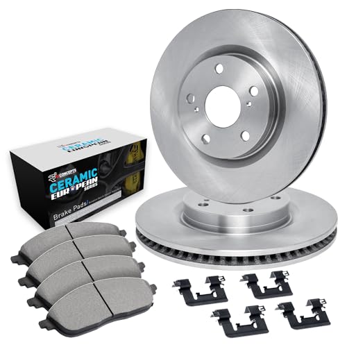 R1 Concepts Rear Brake Kit Fits 2010-2015 Jaguar XFR; 2013-2015 Jaguar XFR-S| E…
