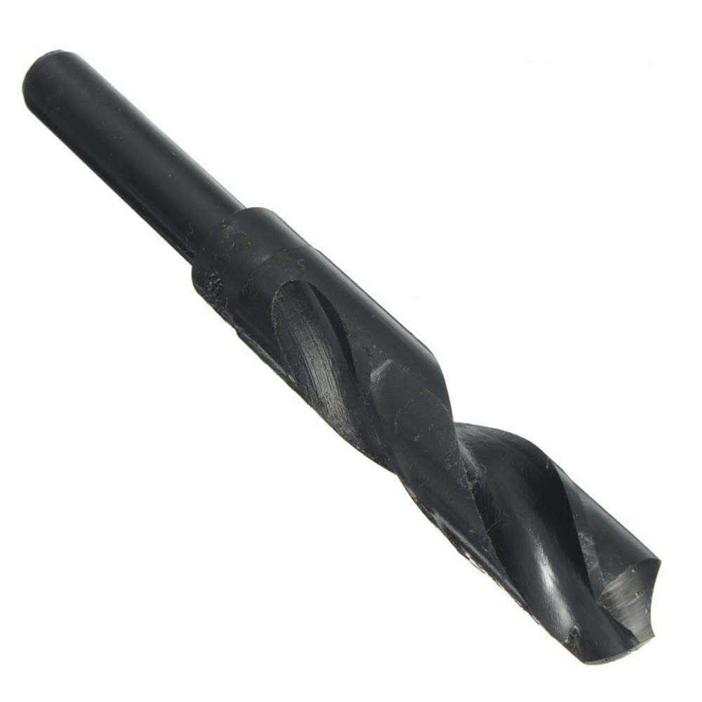 Blacksmiths Drill Bit MASO 12 mm Blacksmith Reduced Shank HSS Drill Bit for Aluminium, Steel, Wood, Plastic, Non-Ferrous ect