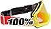 Unknown Strata MX Goggles Mirror Lens Sunny Days Yellow/Red