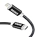 USB Type C to Lightning Cable, ESEMI USB-C to Lightning Charging and Sync cable for iPhone X, iPhone8, 8 Plus, iPhone7,7 plus, iPad