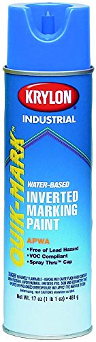 Krylon Inverted Marking Paint Blue 12/BX #S03621