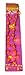 DM Merchandising Inc. Multi Function Light Up Spooky Flashing Pumpkin Necklace Halloween Party